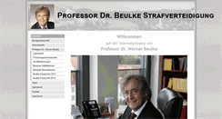 Desktop Screenshot of beulke-strafverteidigung.de